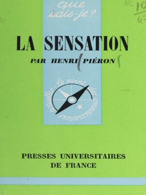 cover image of La sensation